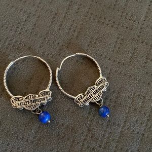 Harley Davidson earrings